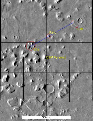 Cydonia. Sourced from US Geological Survey.